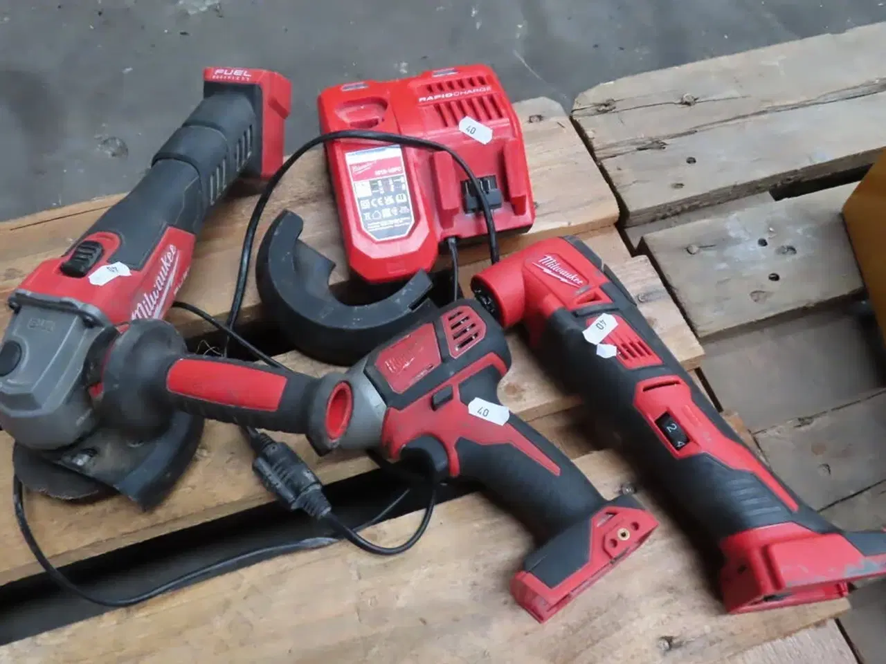 Billede 1 - 3 stk. elværktøj MILWAUKEE