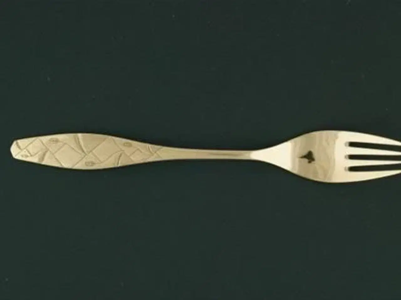 Billede 1 - Diamant Frokostgaffel, 17 cm.