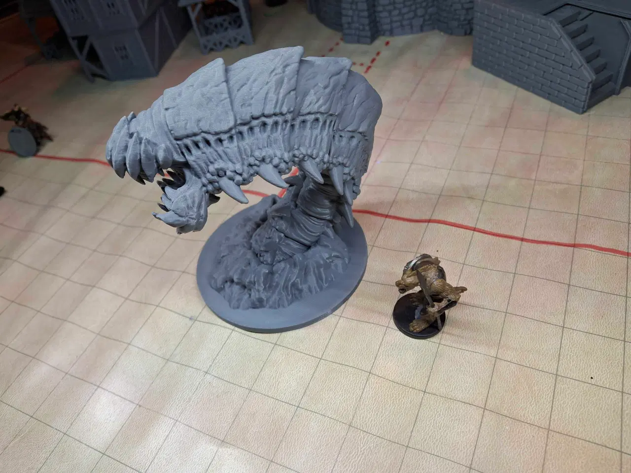 Billede 3 - Purple worm miniature