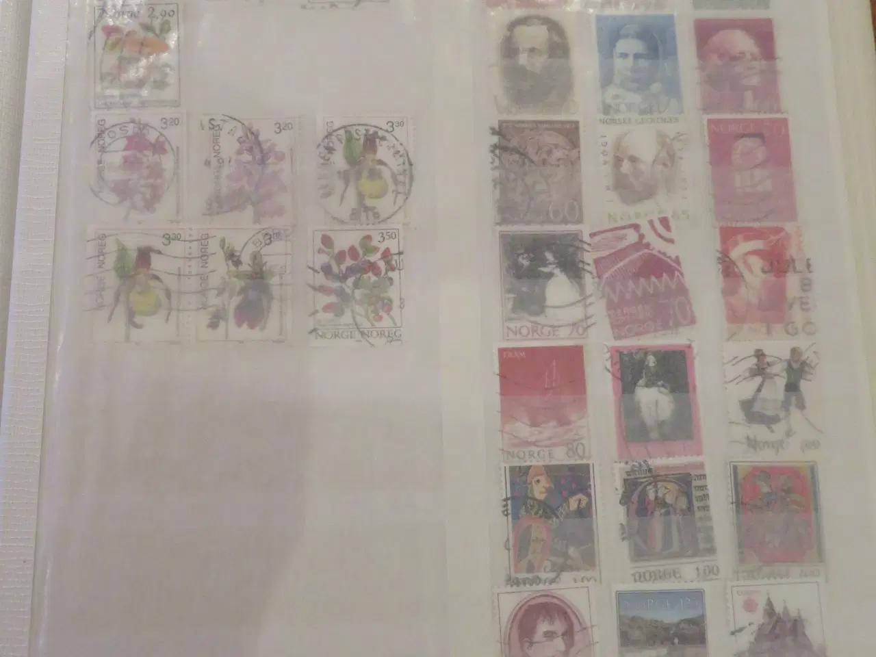 Billede 2 - Norge, 376 forskellige frimærker