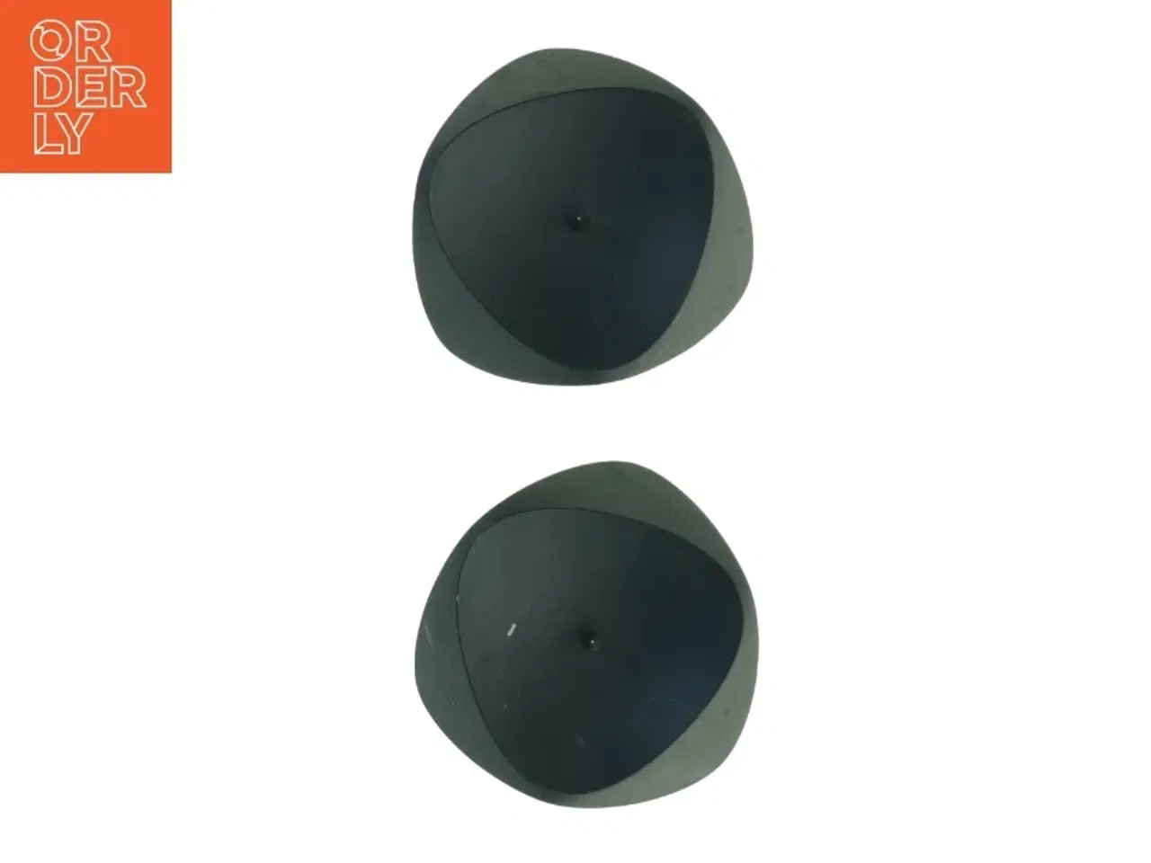 Billede 2 - Sorte lysholdere fra Stelton (str. 12 x 4 cm)