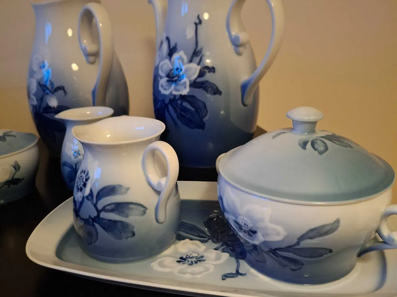 Billede 3 - B&G Julerosen kaffestel