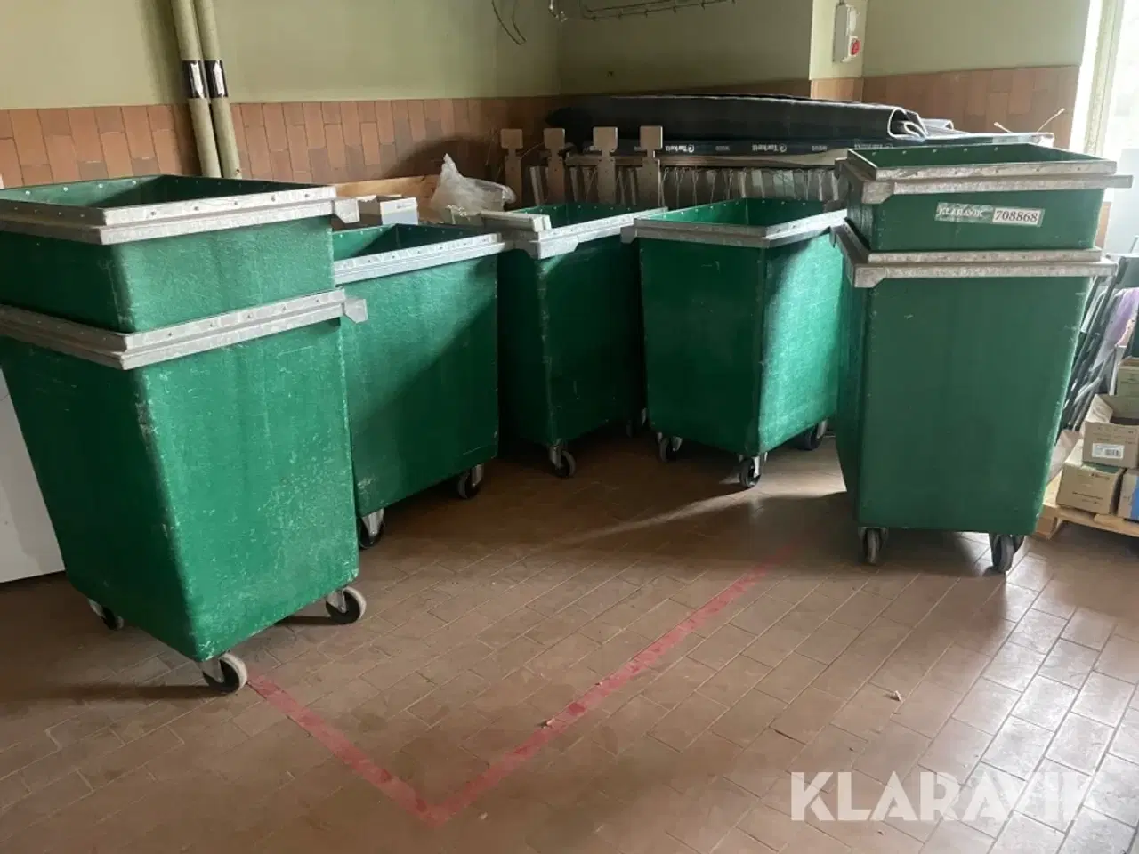 Billede 2 - Rulle containere 7 styk