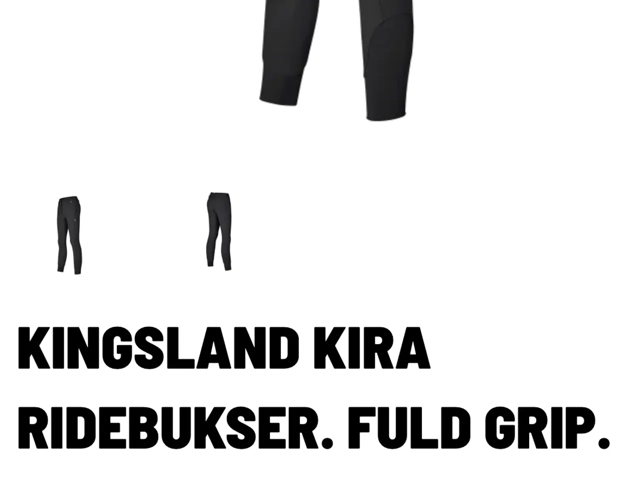 Billede 7 - Kingsland ridebukser med fuld grip 