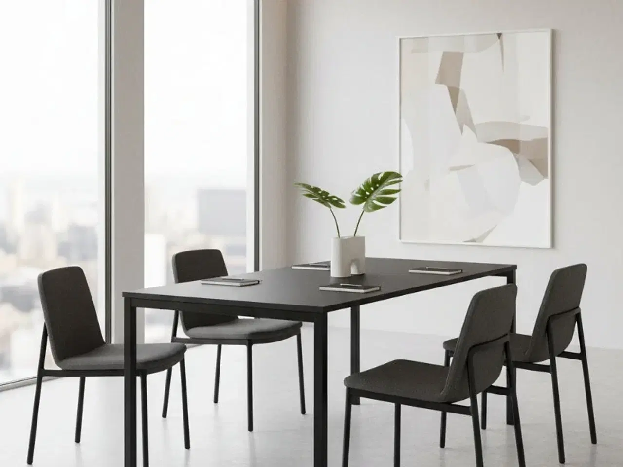 Billede 2 - Holmris B8 Quadro Bord – Grå/Sort Stel