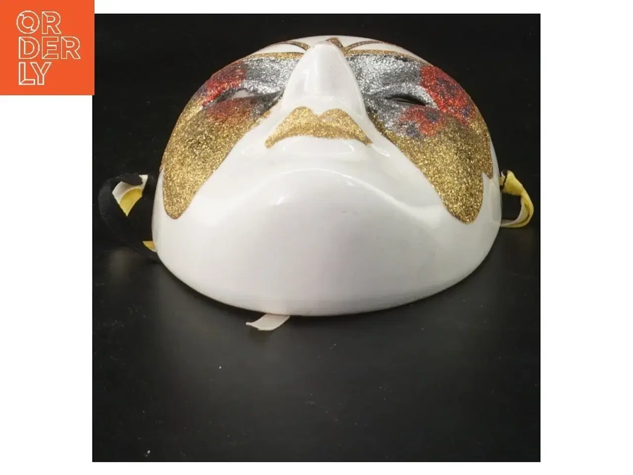 Billede 2 - Porcelænsmaske fra 1980erne (str. 18 cm)