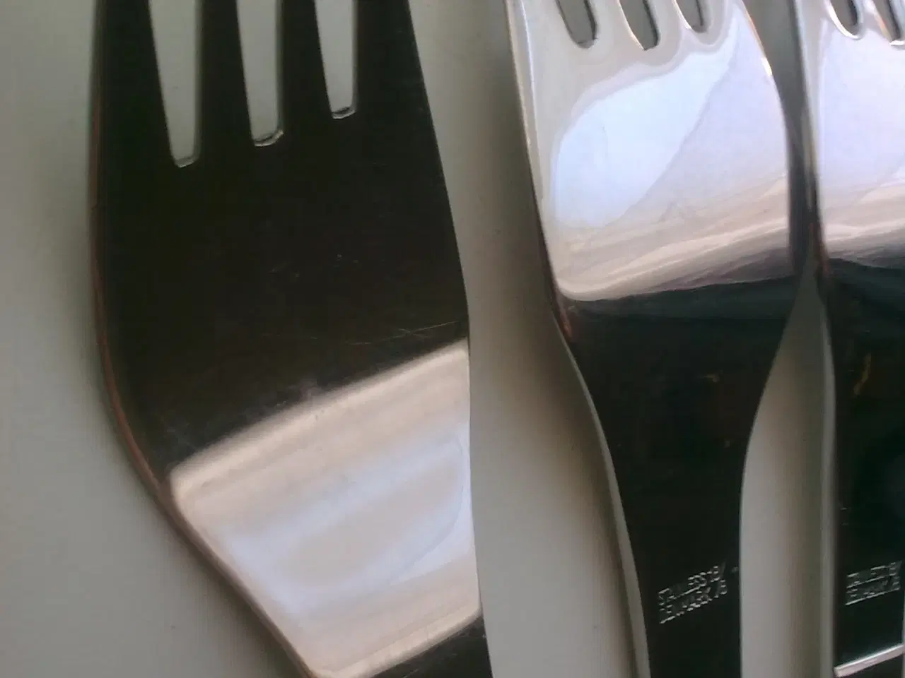 Billede 6 - Dessert bestik DENMARK STÅL ostebord frugt sæt