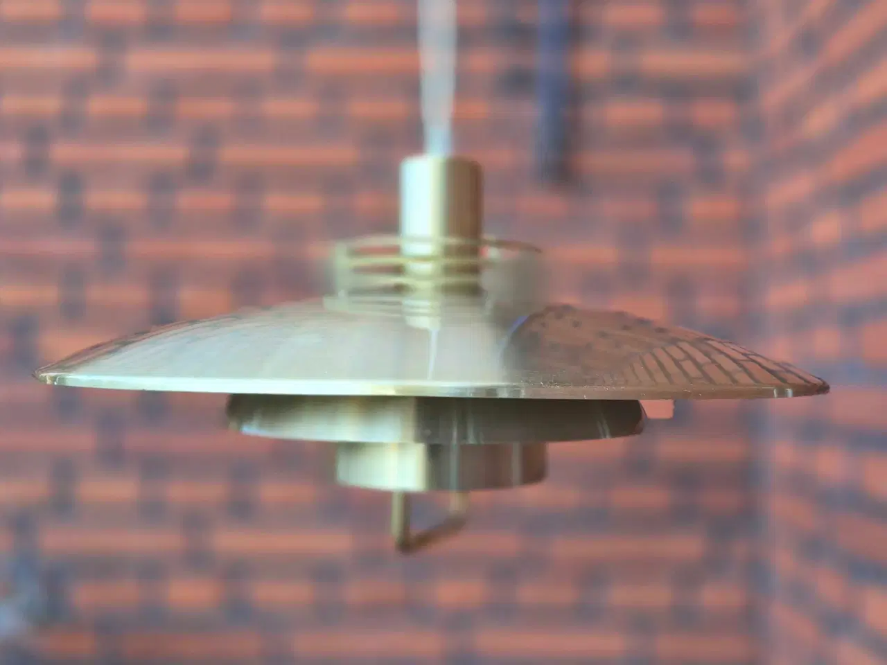 Billede 3 - Flerskærmspendel i gyldent messing 