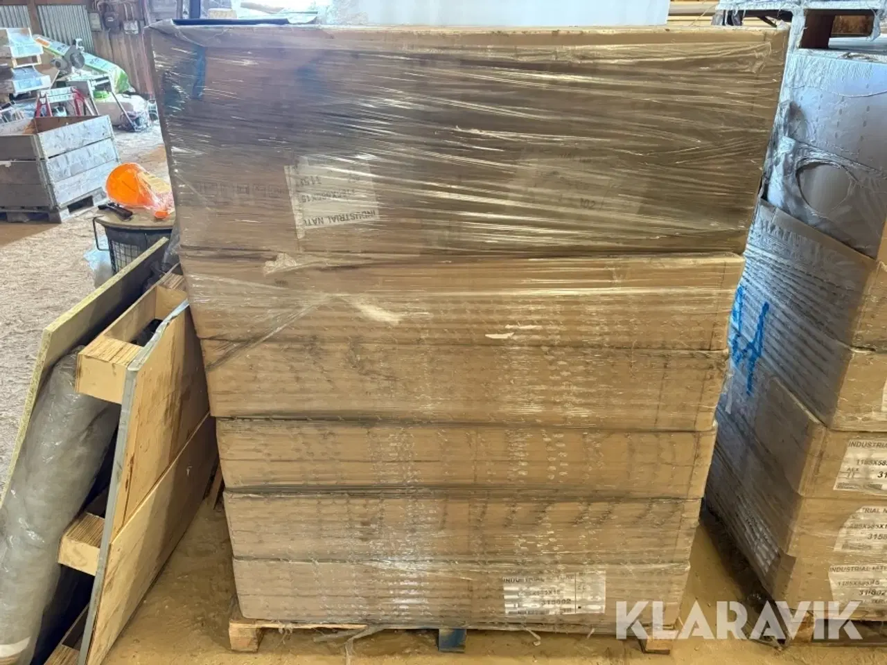 Billede 4 - Akustik- og loftsplader Rockfon Industrial Nature stenuld 407,82 m2 3 paller (42 kasser)