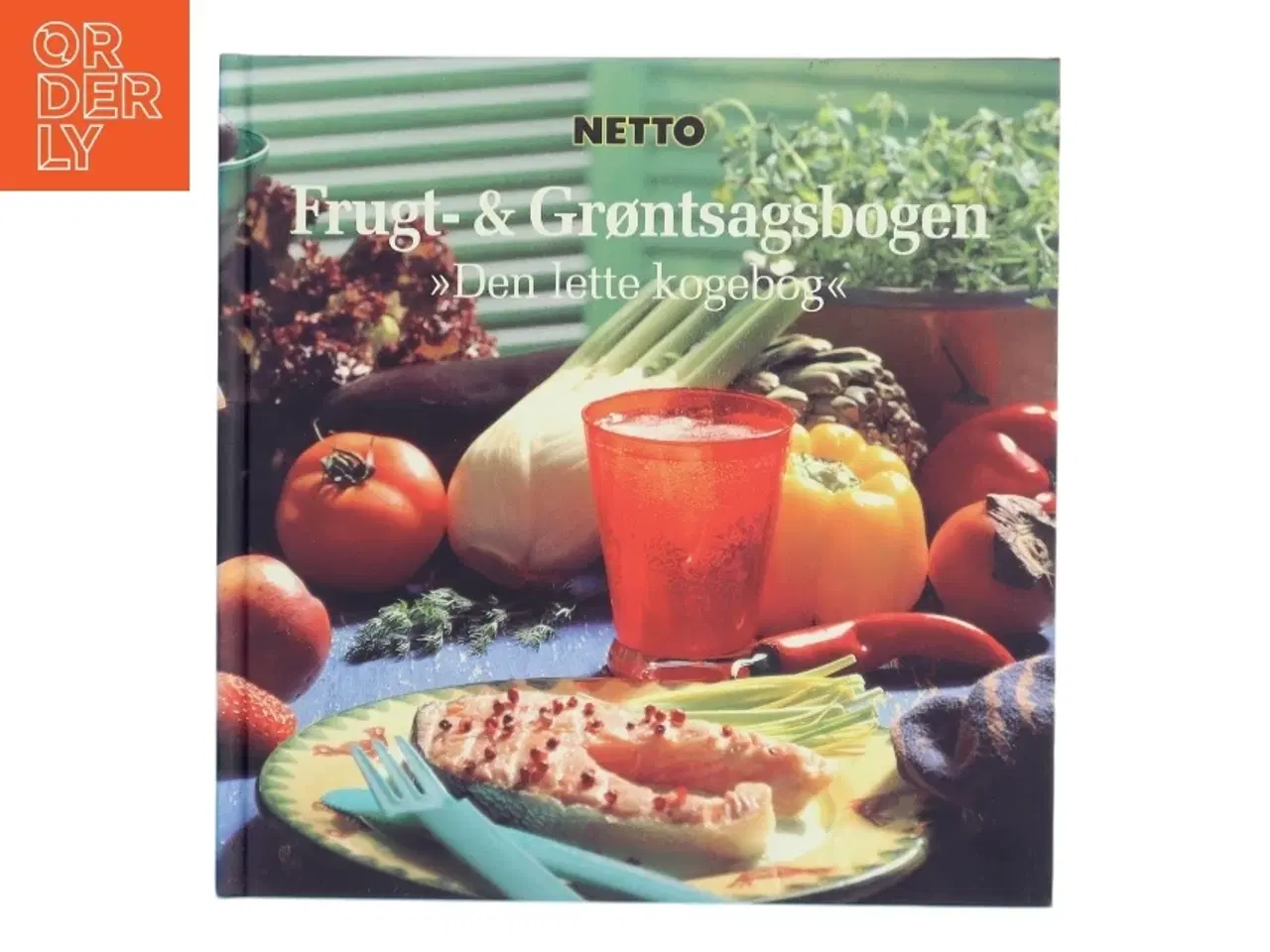 Billede 1 - Frugt- & grøntsagsbogen : "den lette kogebog" (Bog)