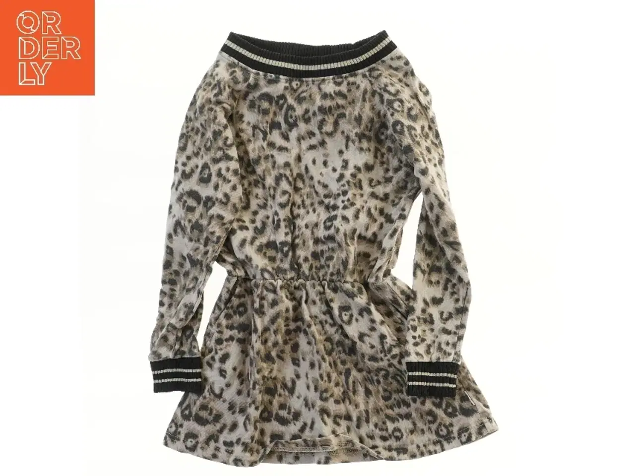 Billede 1 - Leopardmønstret kjole med lange ærmer fra Milk Copenhagen (str. 122)