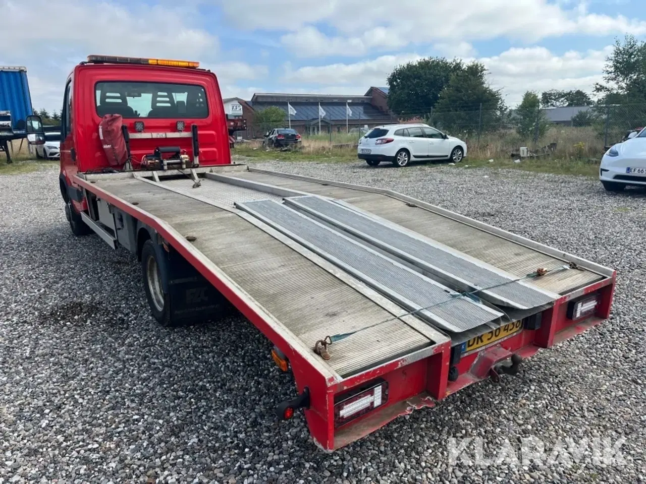 Billede 4 - Autotransporter Iveco Daily med el-spil