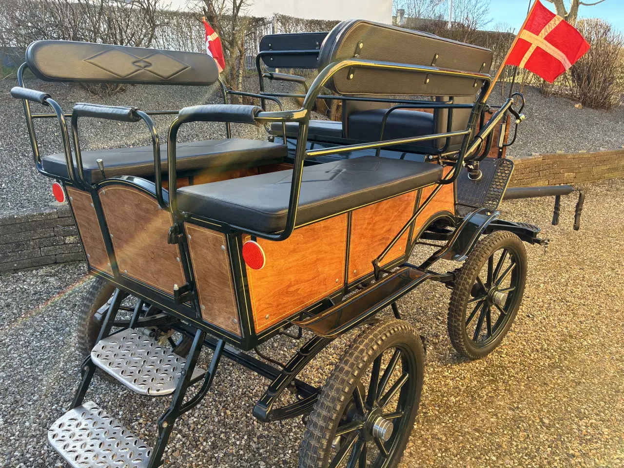Billede 2 - Heste vogn Vagonette/ tur vogn 