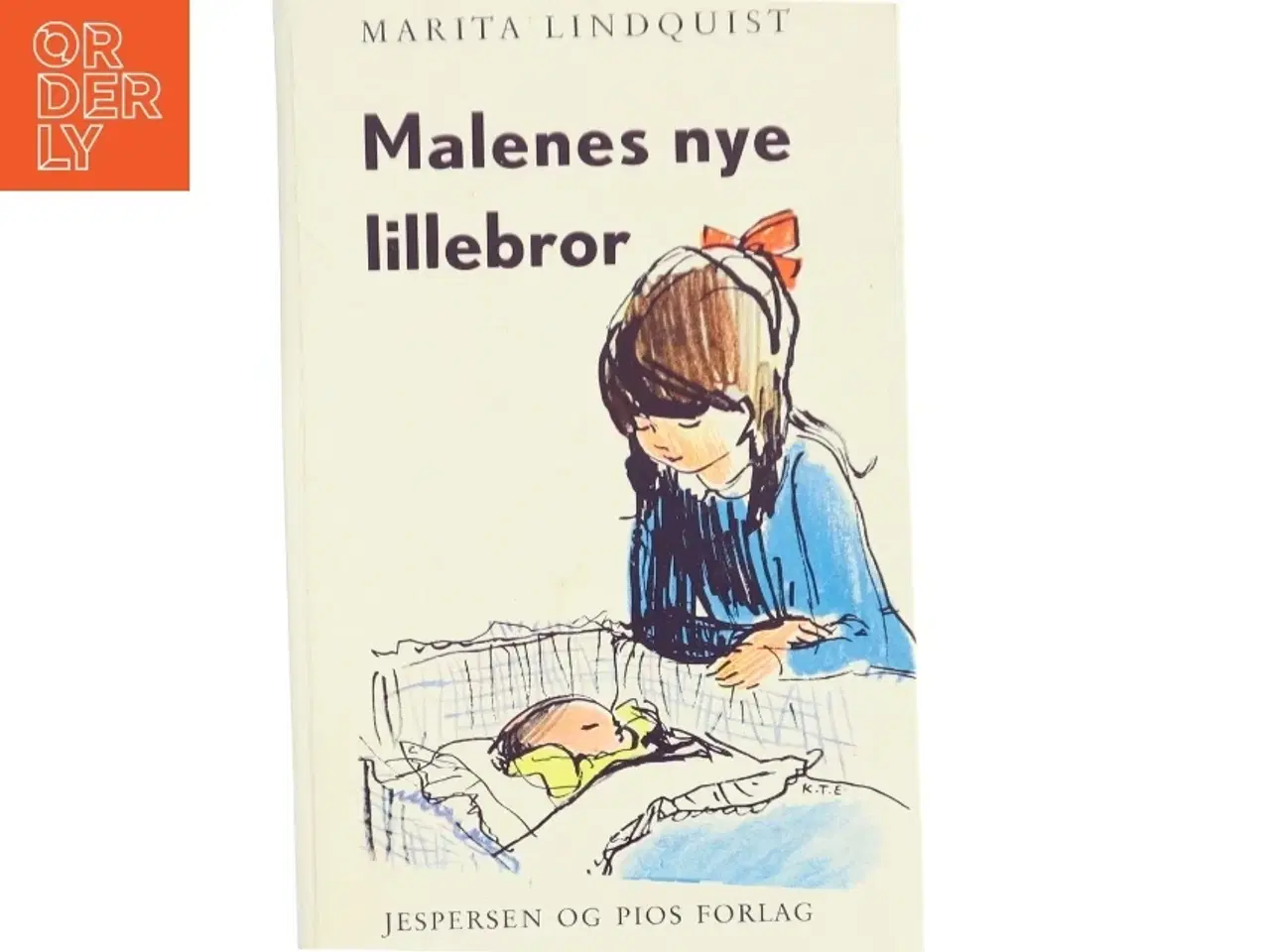 Billede 1 - Malenes nye lillebror af Marita Lindquist (Bog)