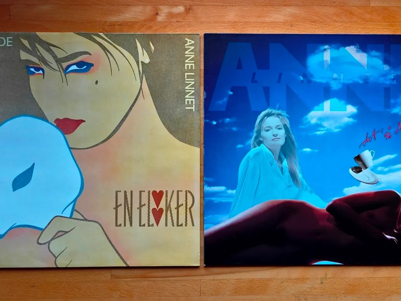 Billede 1 - 2x LP med Anne Linnet