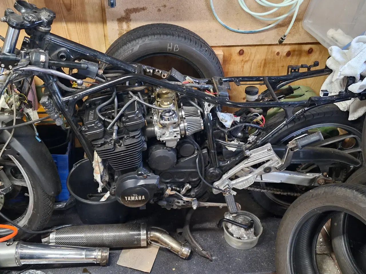 Billede 9 - Yamaha XJ 600 51J + café racer projekt + masser af