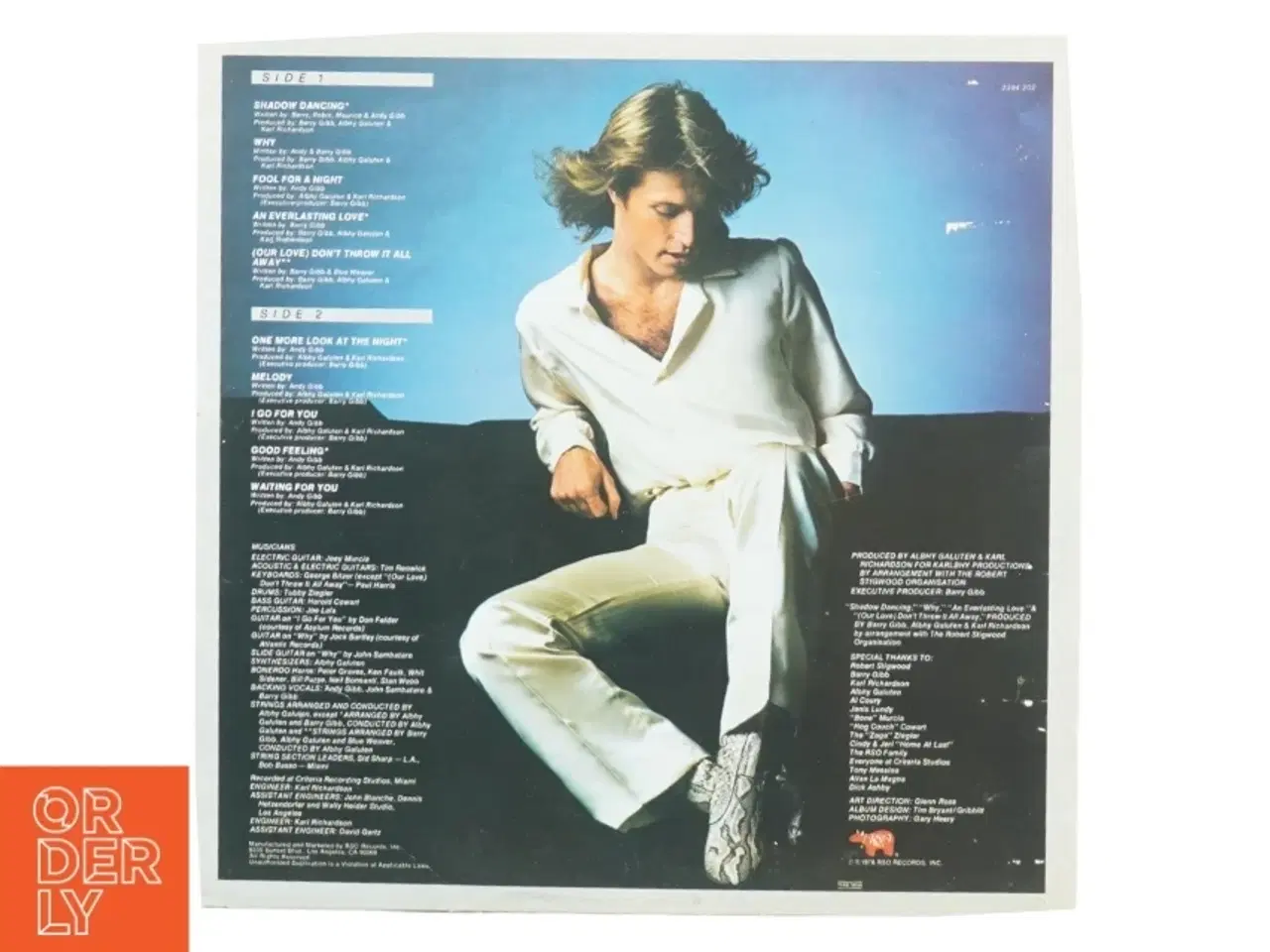 Billede 2 - Andy Gibb, shadow dancing fra Rso (str. 30 cm)