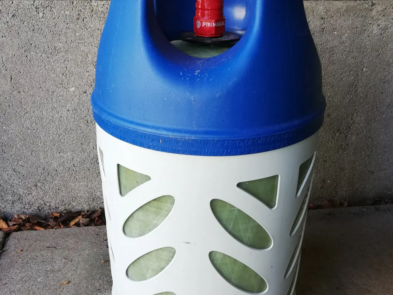 Billede 1 - 10 kg letvægtsgasflaske.