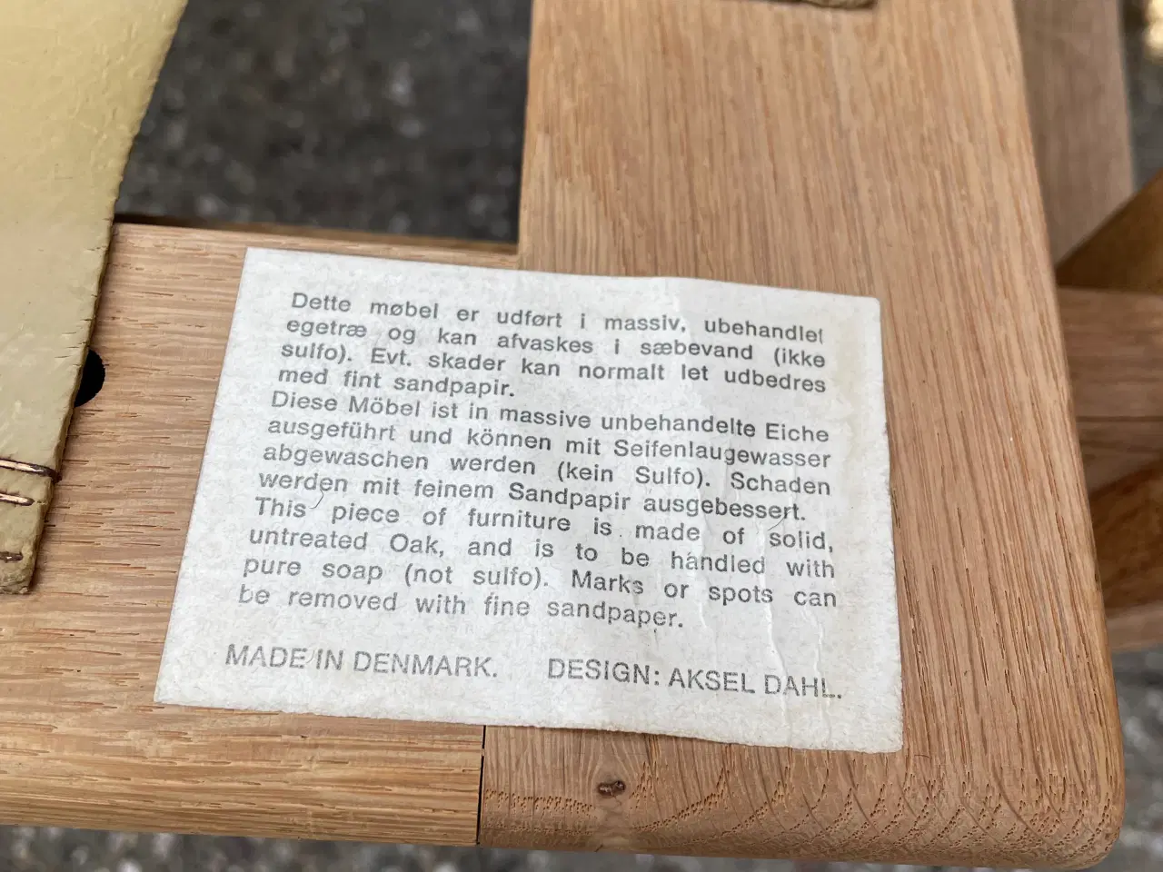 Billede 5 - Lænestole + fodskammel