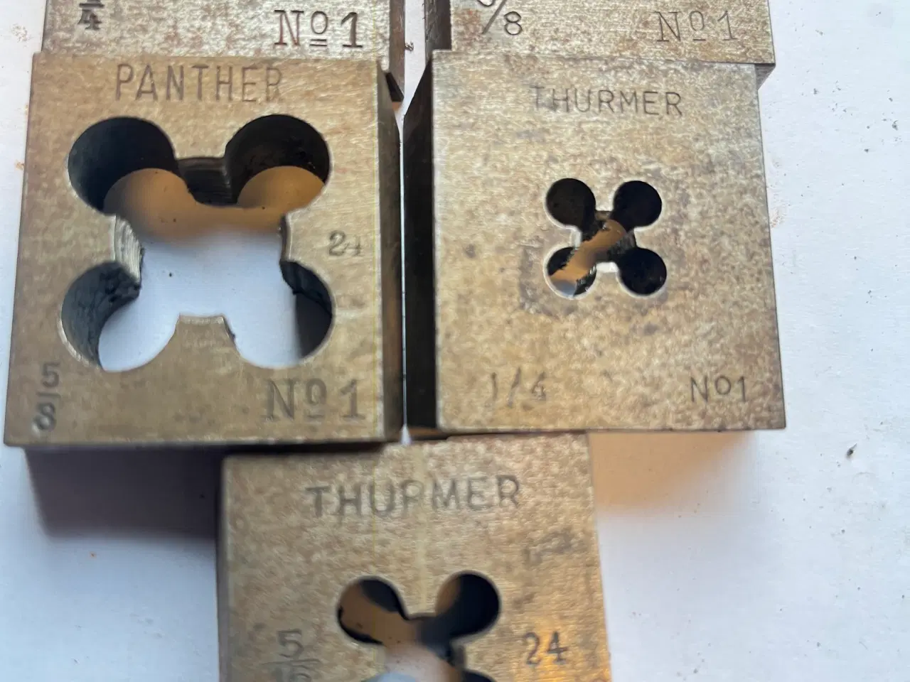 Billede 3 - Gevindværktøj  Tommer