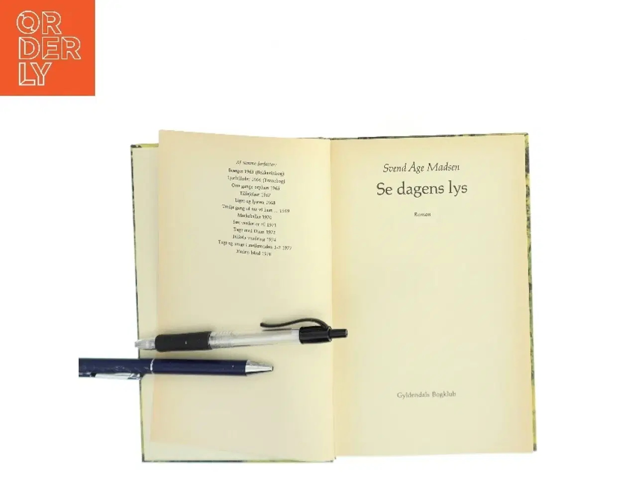 Billede 1 - Se dagens lys af Svend Åge Madsen (Bog)