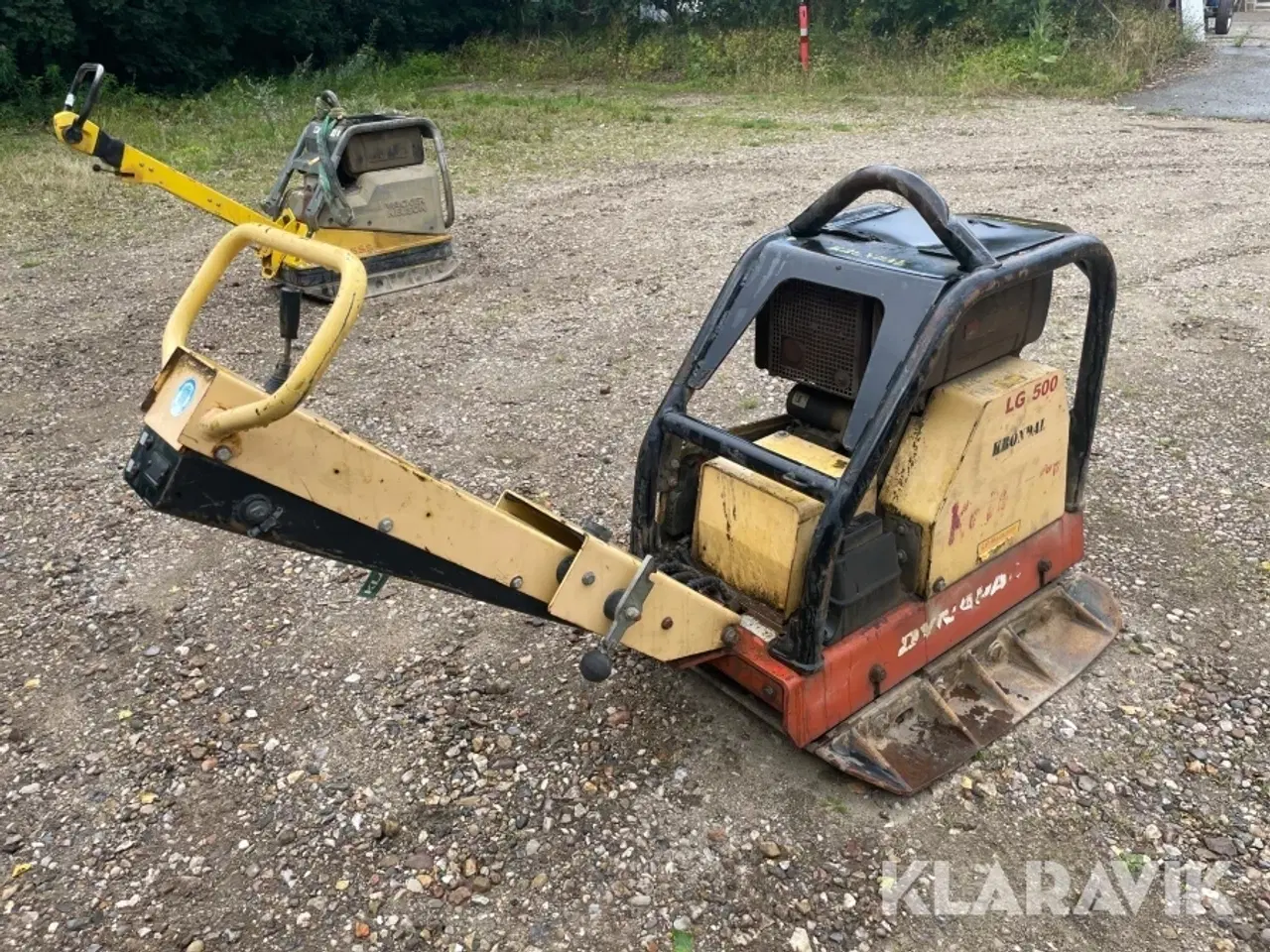 Billede 1 - Pladevibrator Dynapac LG500