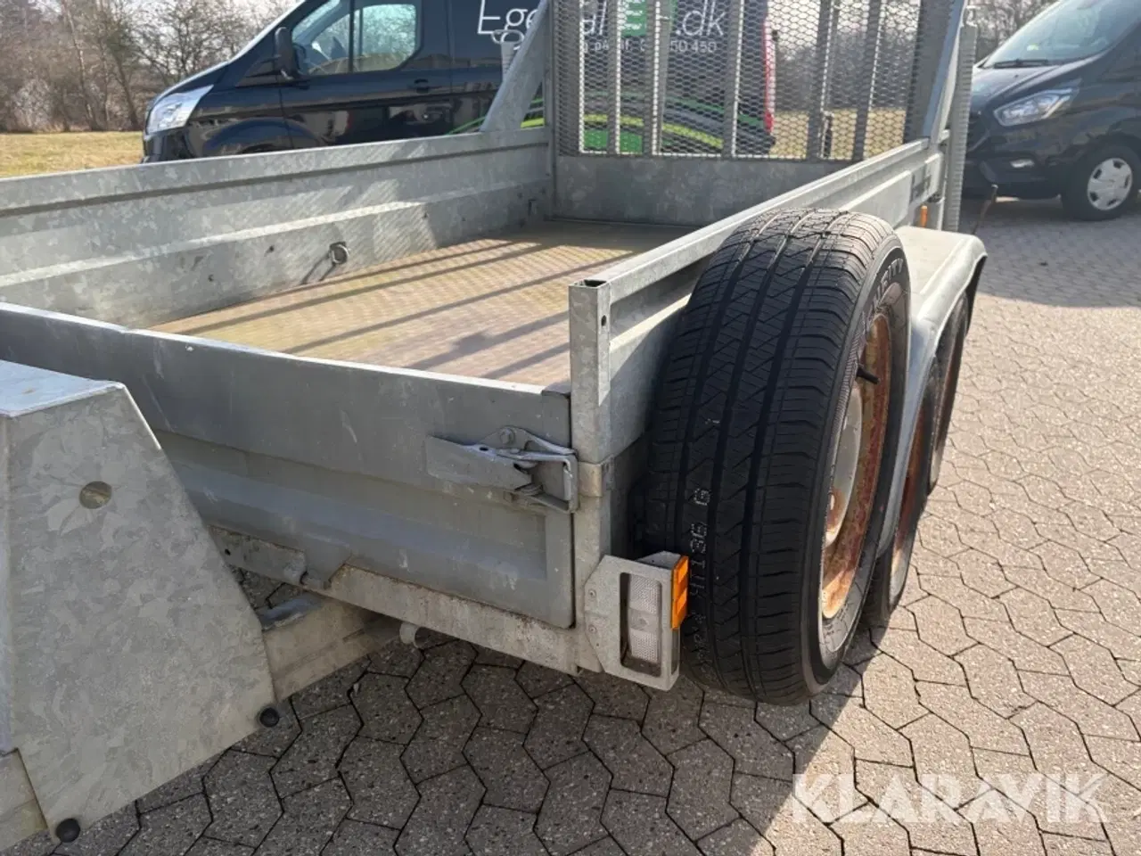 Billede 4 - Maskintrailer Brenderup RT 2400 med læsserampe