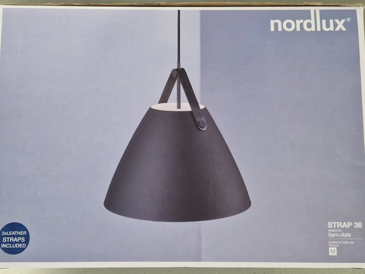 Billede 1 - Strap 36 pendel, sort - designet af Bjørn + Balle