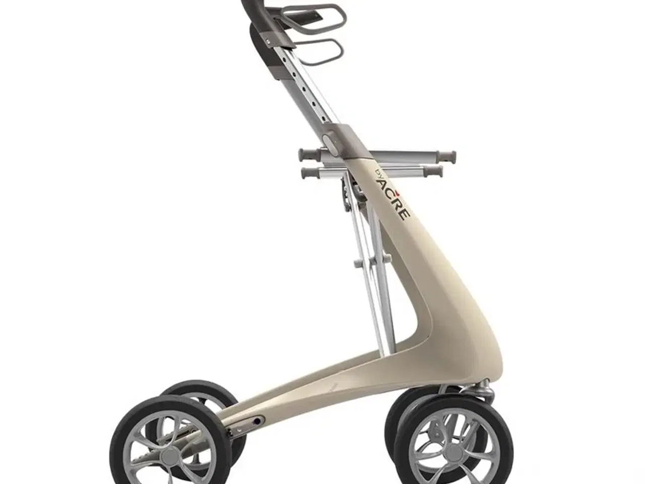 Billede 4 - Rollator - ByACRE Carbon Ultralight - Cremehvid