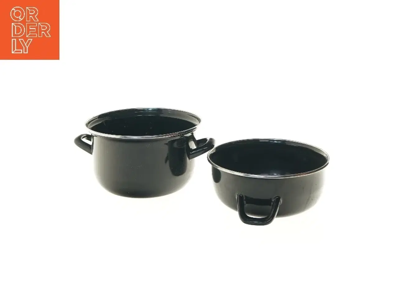 Billede 4 - moules frites gryde. (Ø 16x20 cm)str. Ø 19,5 cm længde 19 cm)