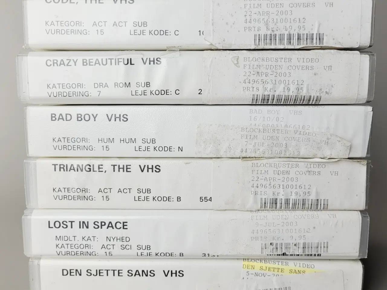 Billede 5 - ⭐️- 📼 Blockbuster VHS Samling - 5 Film 