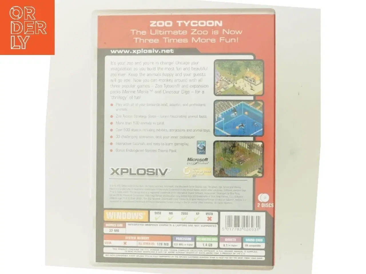 Billede 3 - Zoo Tycoon Complete Collection (DVD)