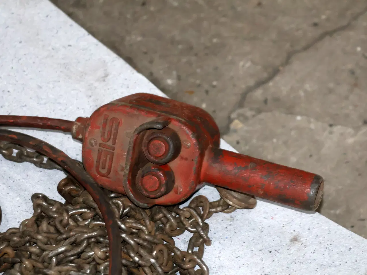 Billede 4 - GIS El-kædetalje 250/500kg m/løbekat, afprøvet. 