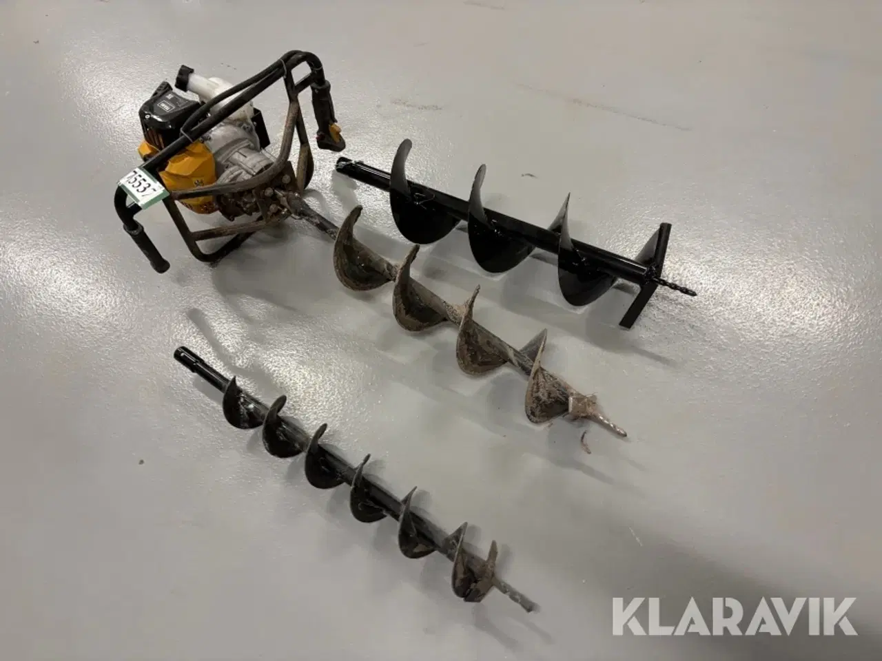 Billede 2 - Pælebor Texas EA5300 med 3 størrelser bor