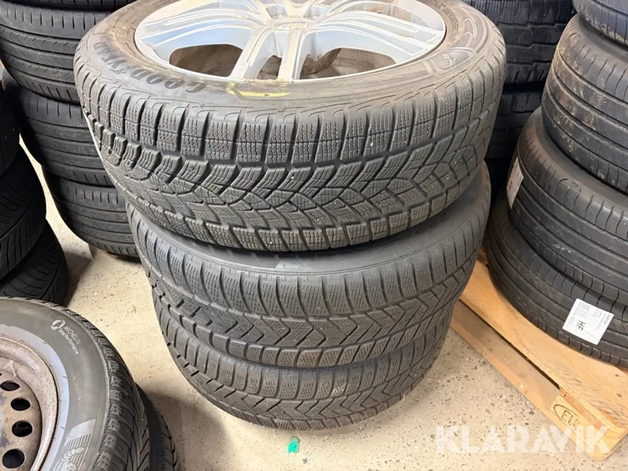 Billede 5 - Lot - komplethjul og løse dæk - 13 sæt