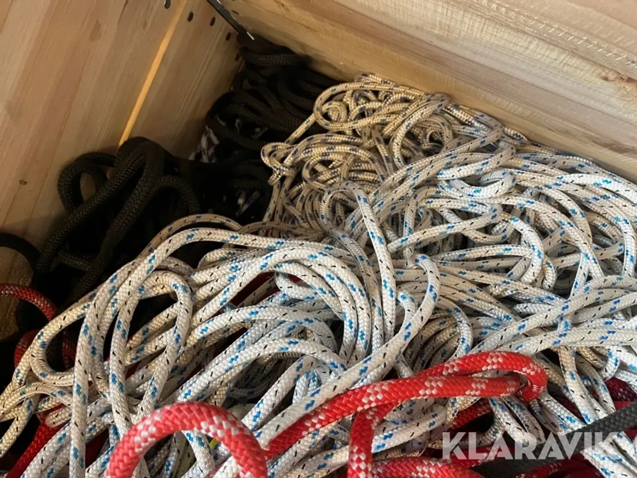 Billede 12 - Assorteret reb og hoist bags 3 paller Lot