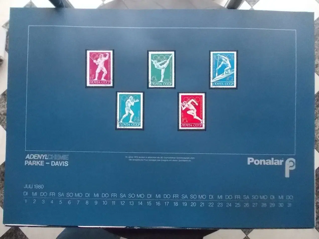 Billede 12 - Frimærke kalendere