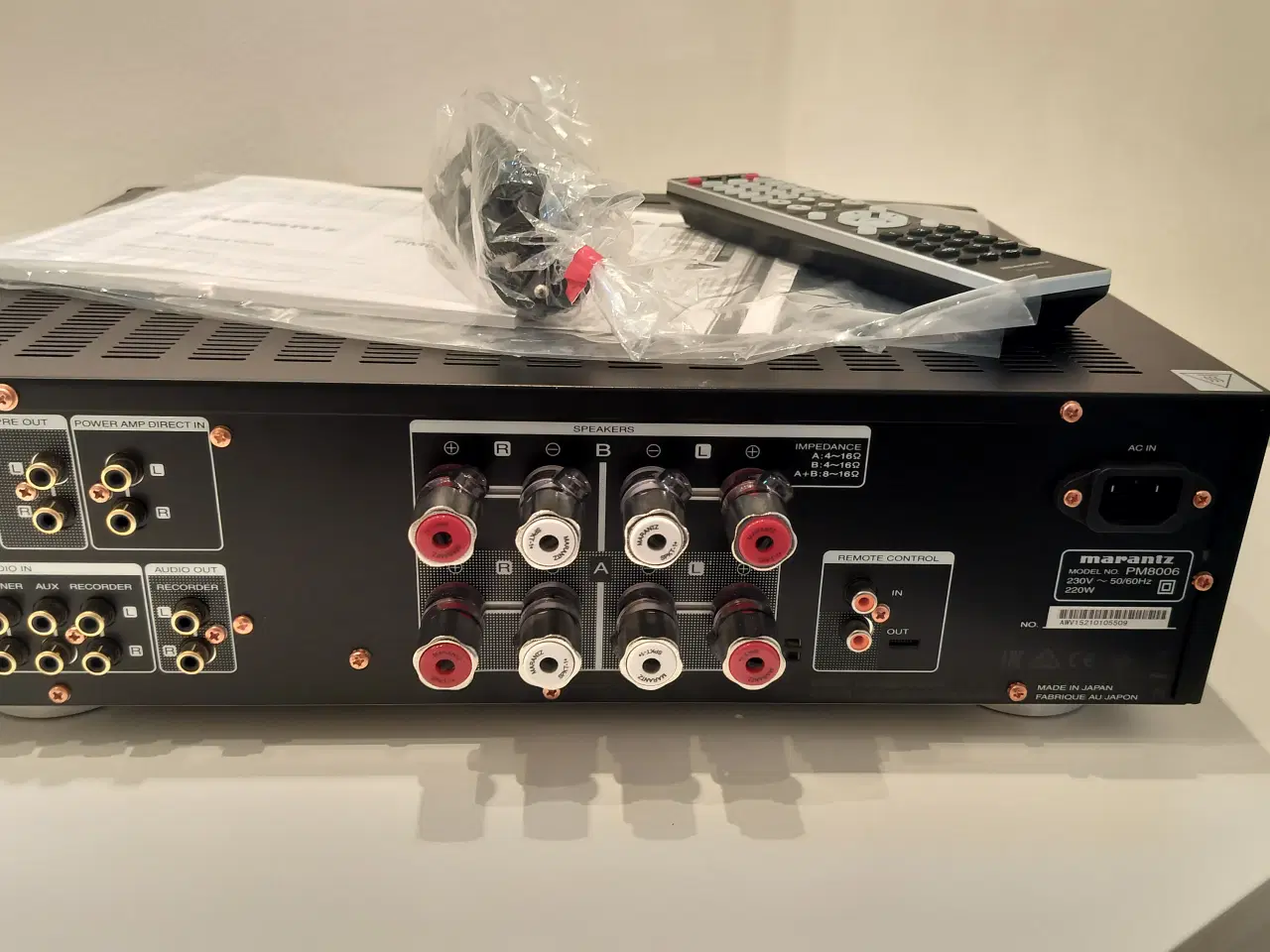 Billede 2 - Marantz analog integreret forstærker sort