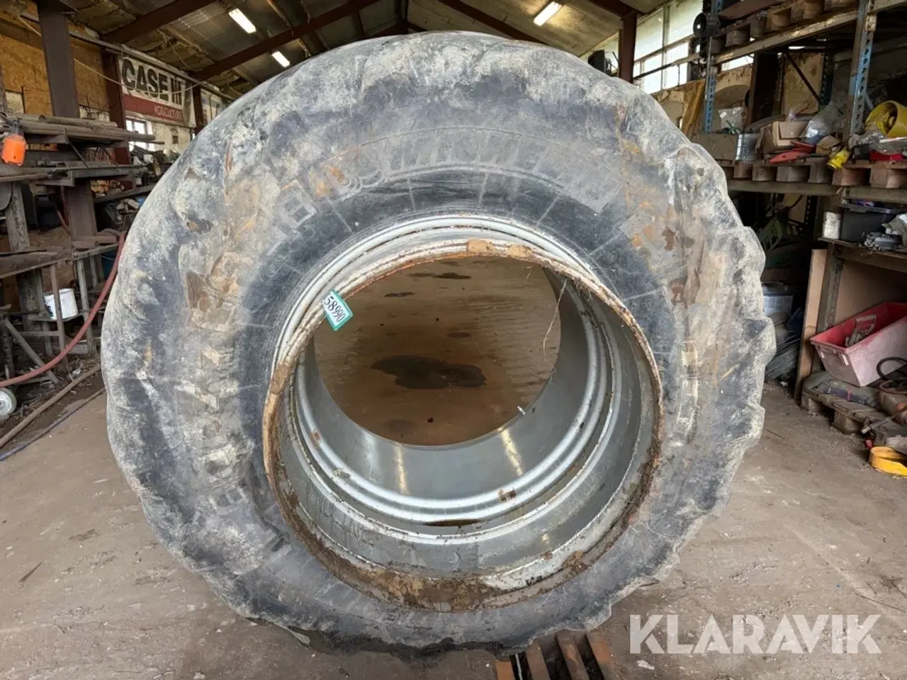 Billede 11 - Tvillingehjul Michelin Axiobib 800/70R38 - 2 styk - med klemmer