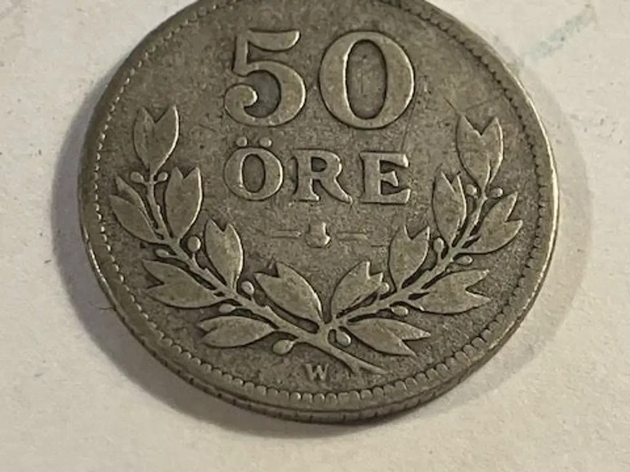 Billede 1 - 50 øre 1919 Sverige