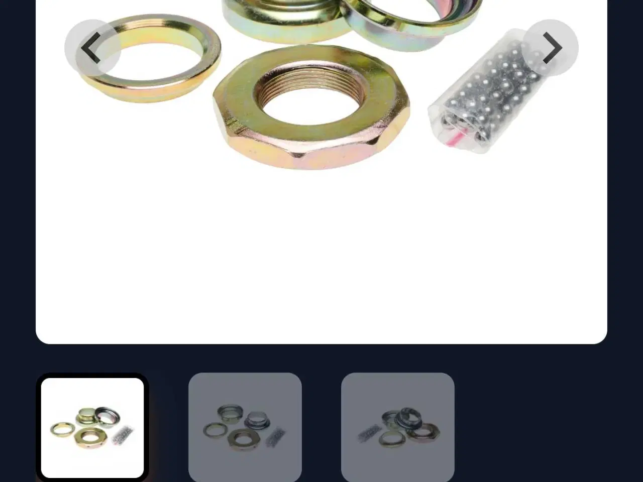 Billede 3 - PGO Comet. Nyt Originalt Styrfittingssæt.TE1ASB-50