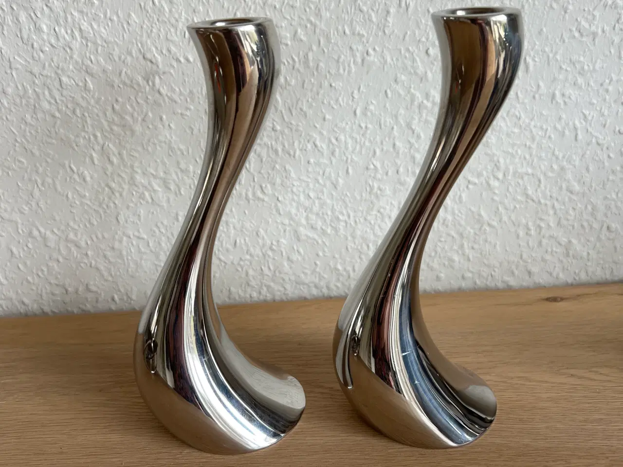 Billede 1 - Georg Jensen Cobra lysestager 20 cm
