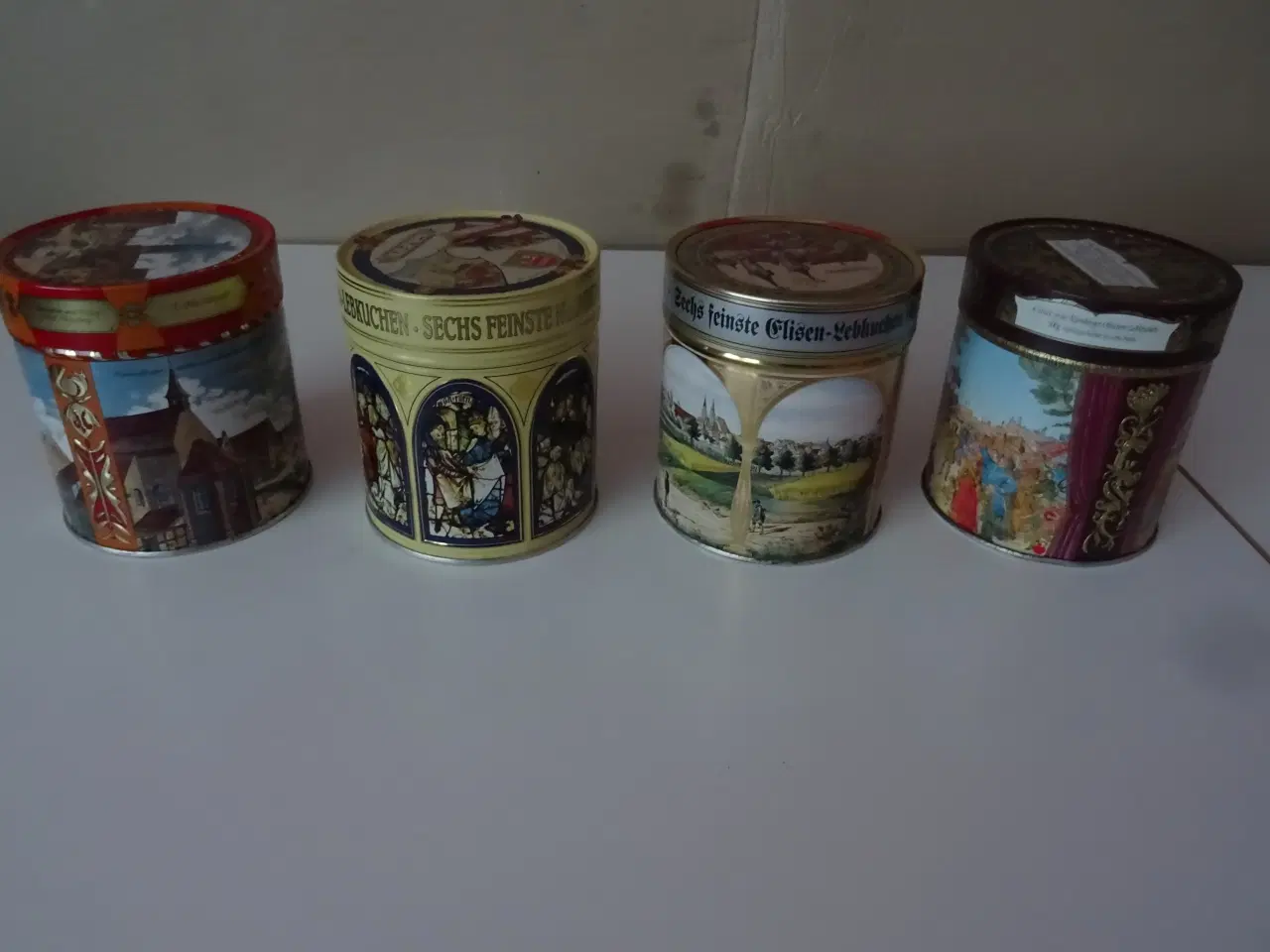 Billede 3 - Kagedåser med fine motiver,gl og ubrugte