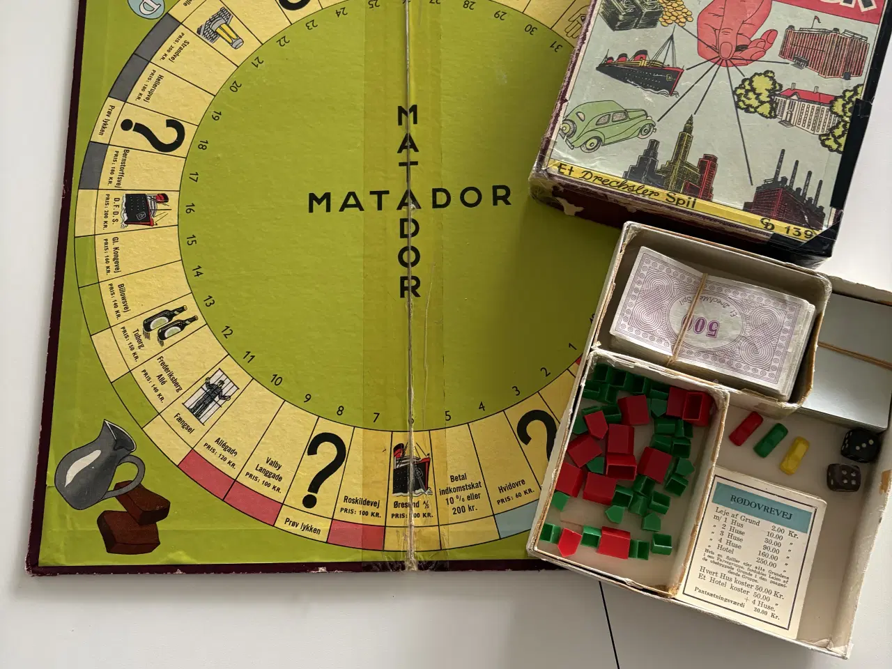 Billede 3 - 2 stk Matador spil Vintage