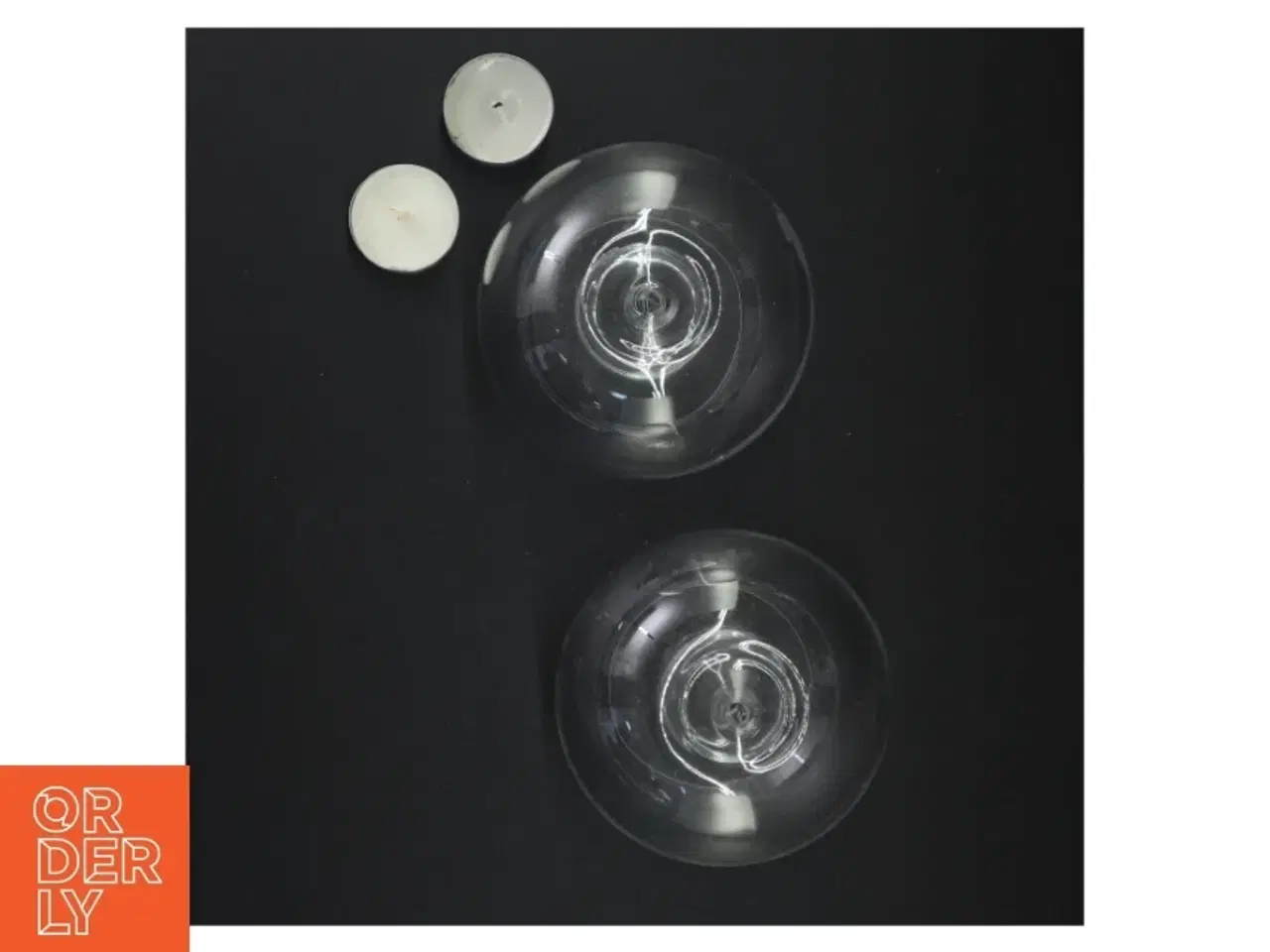 Billede 4 - Gennemsigtige glaslysestager (str. 10 x 12 cm)
