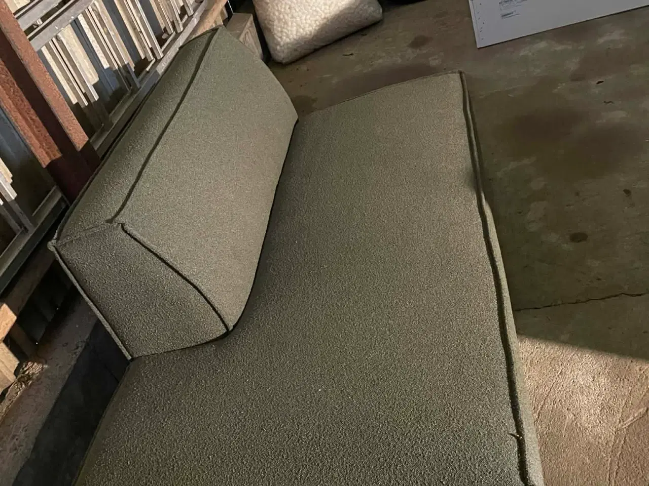 Billede 1 - Lille grøn sofa