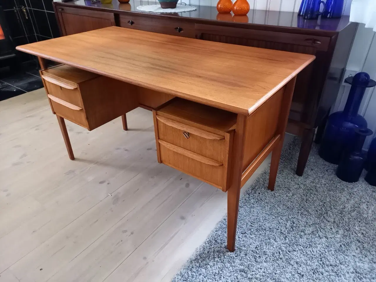 Billede 11 - Skrivebord teak