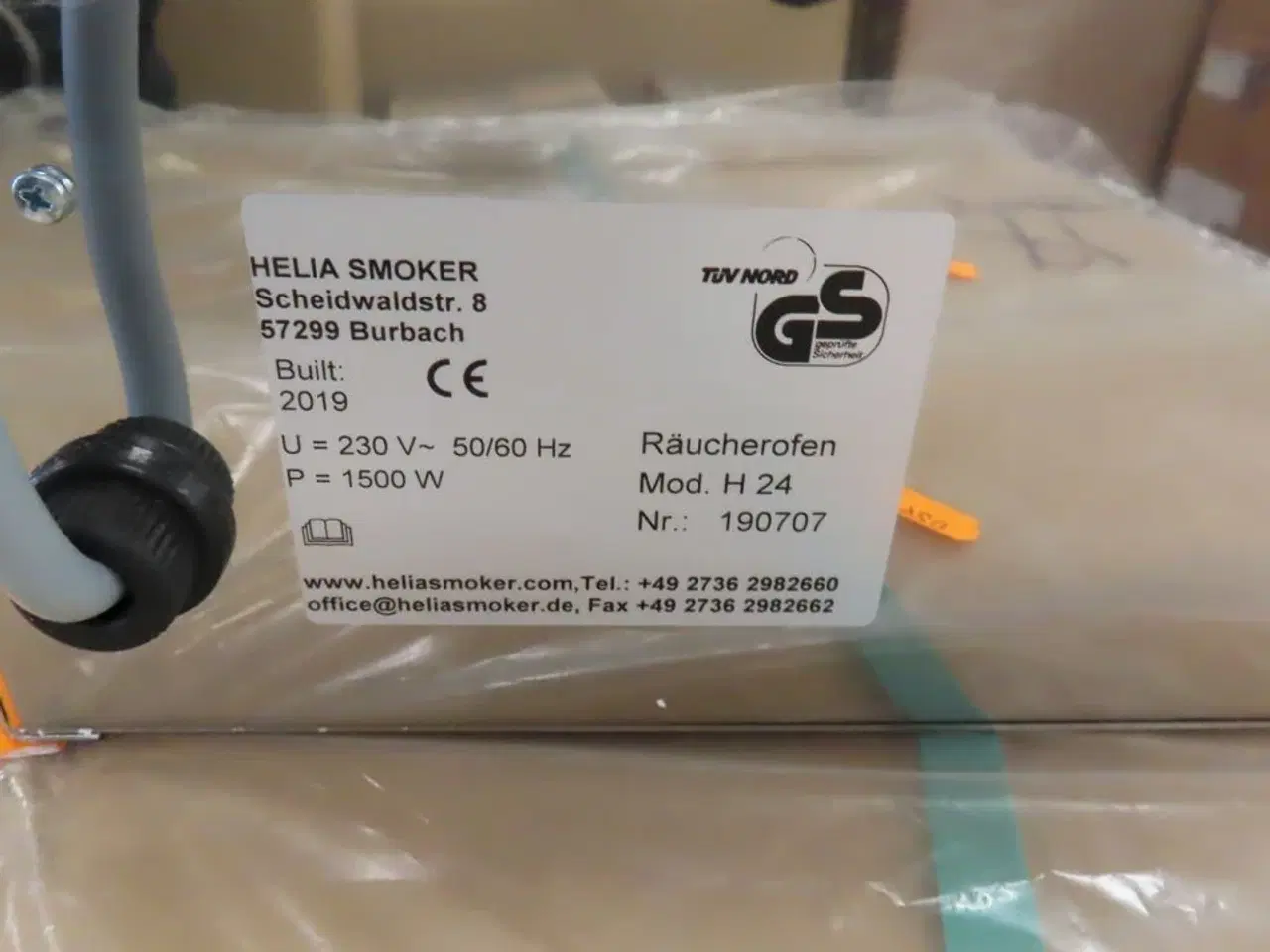 Billede 3 - Røgeovn Helia 24 HELIA SMOKER