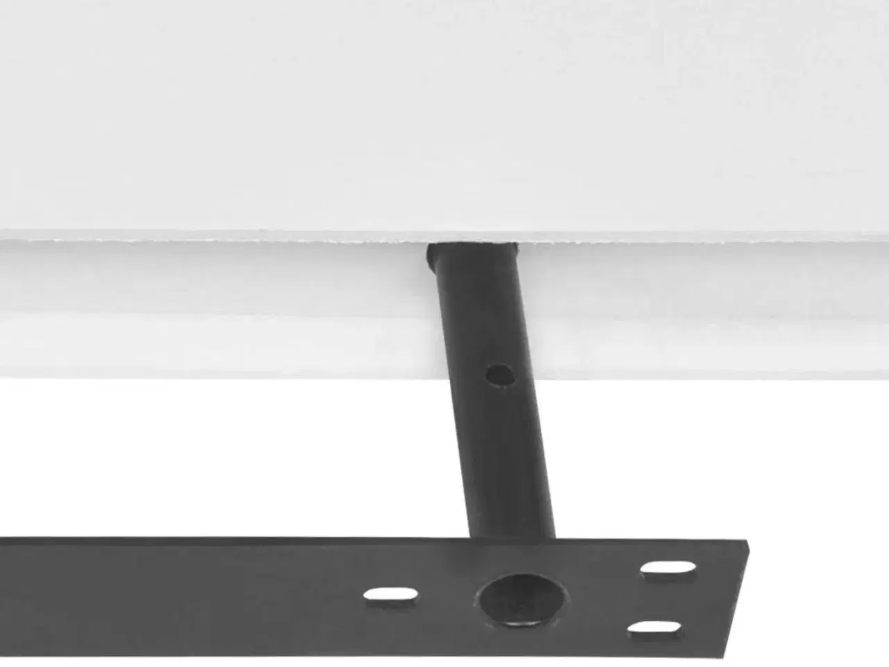 Billede 4 - Væghylder 2 stk. MDF hvid