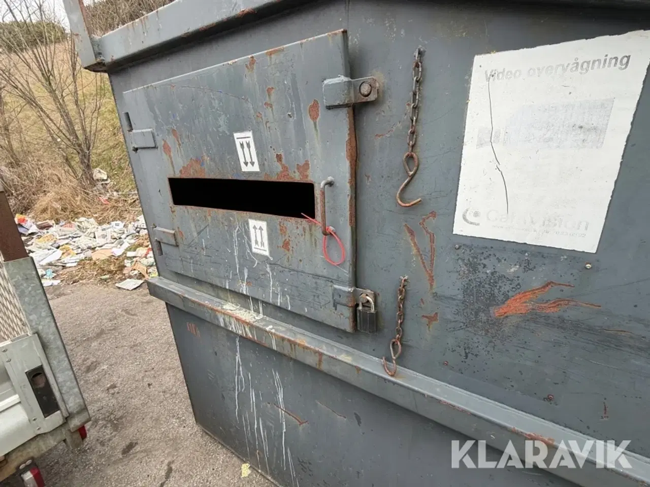 Billede 9 - Affaldscontainer / lukket container VIP-8 Ukendt